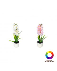 Planta artificial jacinto decorativa