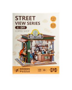 Rompecabezas cafetería 3D
