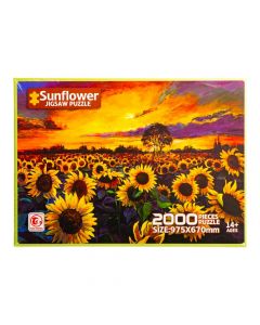 Rompecabezas girasol 2000 piezas