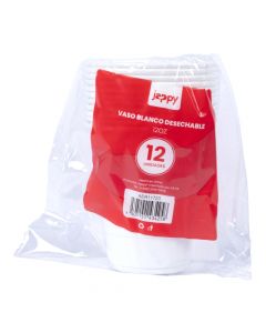 Vasos plásticos 12oz 12und