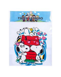 Letrero Snoopy cumpleaños
