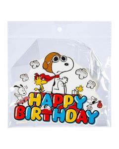 Topper Snoopy cumpleaños