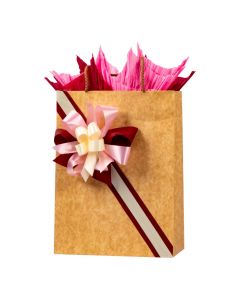 Bolsa mujer cartulina kraft