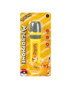 Micrófono Pikachu amarillo