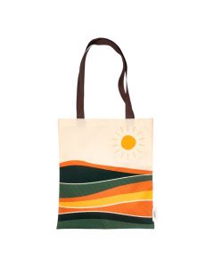 Bolso paisaje desierto atardecer