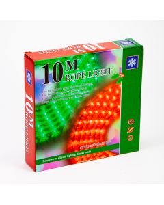 Manguera luz led multicolor 10 metros 240 luces