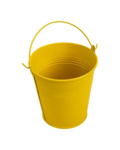 Balde metálico liso