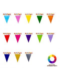 Banderín de papel decorativo