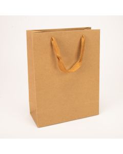BOLSA KRAFT NATURAL LISA #5 20X26X9CM