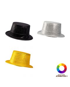 Sombrero fiesta escarchado surtido