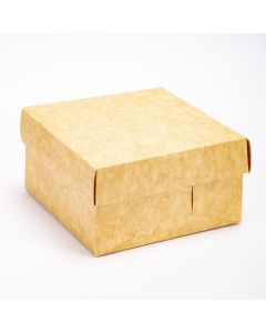 Caja kraft regalo #19 16x16x9cm