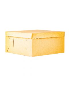 Caja kraft queque 30x30x12cm