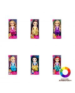 Muñeca encantadora con accesorios