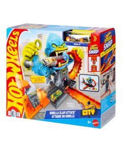 Pista Hot Wheels interactiva
