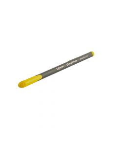 Pluma punta fina Maped amarillo 12und