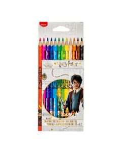 Lápices colores diseño temático