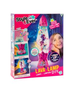 Lámpara lava unicornio decorativa