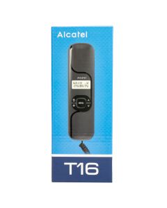 Teléfono alámbrico pared mesa negro