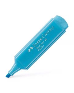 Resaltador Faber Castell textliner pastel celeste