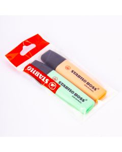 Resaltador menta/melocotón 2und Stabilo
