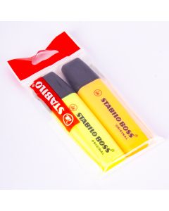 Resaltador amarillo/naranja 2und Stabilo