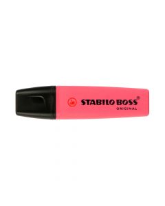 Resaltador Stabilo cerezo rosa pastel