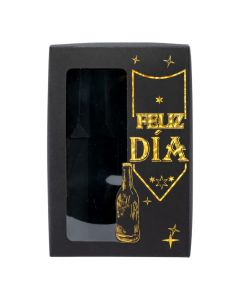 Caja para cerveza negra