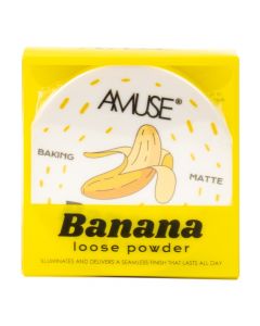 Polvo suelto tono banana
