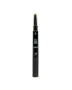 Delineador doble plumon lápiz Amuse