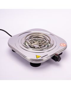 Plantilla eléctrica acero inoxidable 1000w 110v plateado y negro