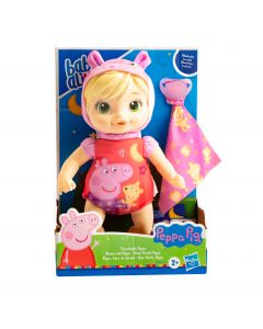 Muñeca plastica baby alive peppa hora dormir +2a