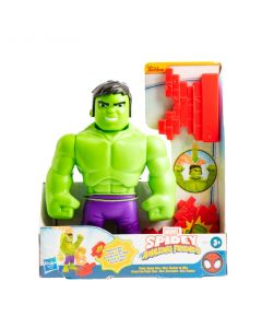 Figura plástica Hulk smash con movimiento y accesorios +3a