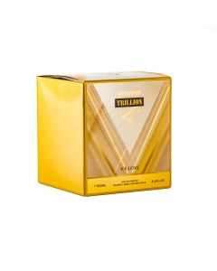 Colonia para dama trillion 100ml dorado