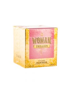 Colonia para dama woman trillion 100ml