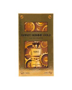 Colonia para hombre robot homme gold 100ml