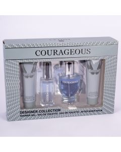 Estuche para hombre courageous 20-50ml 4pzas