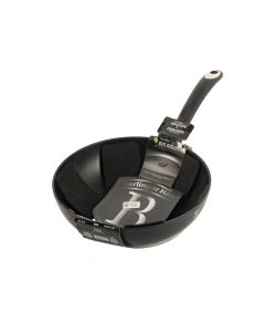 Sartén aluminio berlingar haus wok inducción 28cm negro