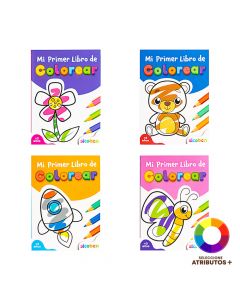 Primer libro colorear niños