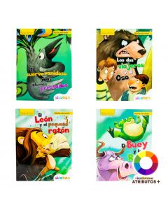 Libro infantil fábulas Esopo