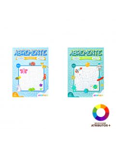 Libro laberintos español-inglés
