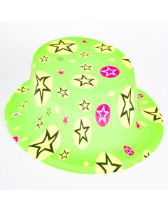 Sombrero plástico fiesta colorido surtido