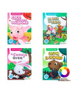 Libro infantil historias granja