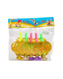 Serpentina plástico para fiestas