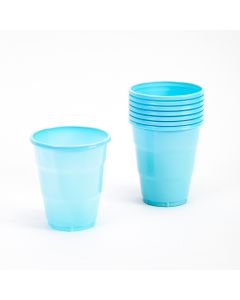 Vaso plástico happy 7oz 8und 