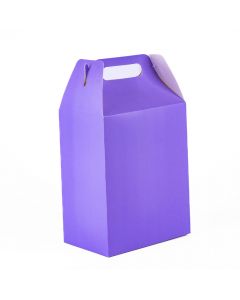 Caja cartón lisa 8und lila