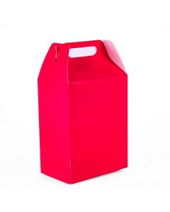 Caja cartón lisa 8und fucsia