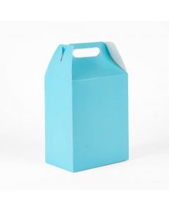 Caja cartón lisa 8und celeste