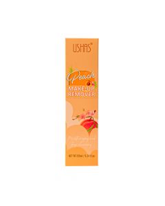 Removedor maquillaje peach con cepillo exfoliante 155ml