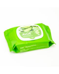 Toalla desmaquillante aloe 30und verde