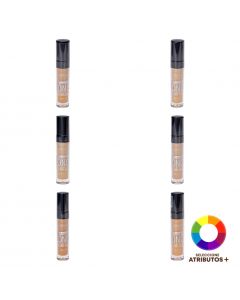 Corrector facial larga duración